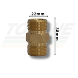 Conexão Nípel M22xM22 Grandjet - 02.07.08.008 (Original)