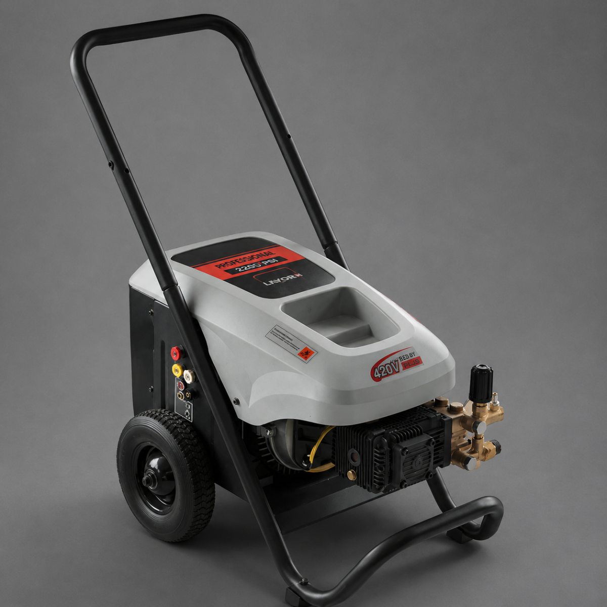 Hidrolavadora GHIBLI, mod. LT-20MA - 14.5l/min. | 195 bar | 7,5CV TRIF. 440V
