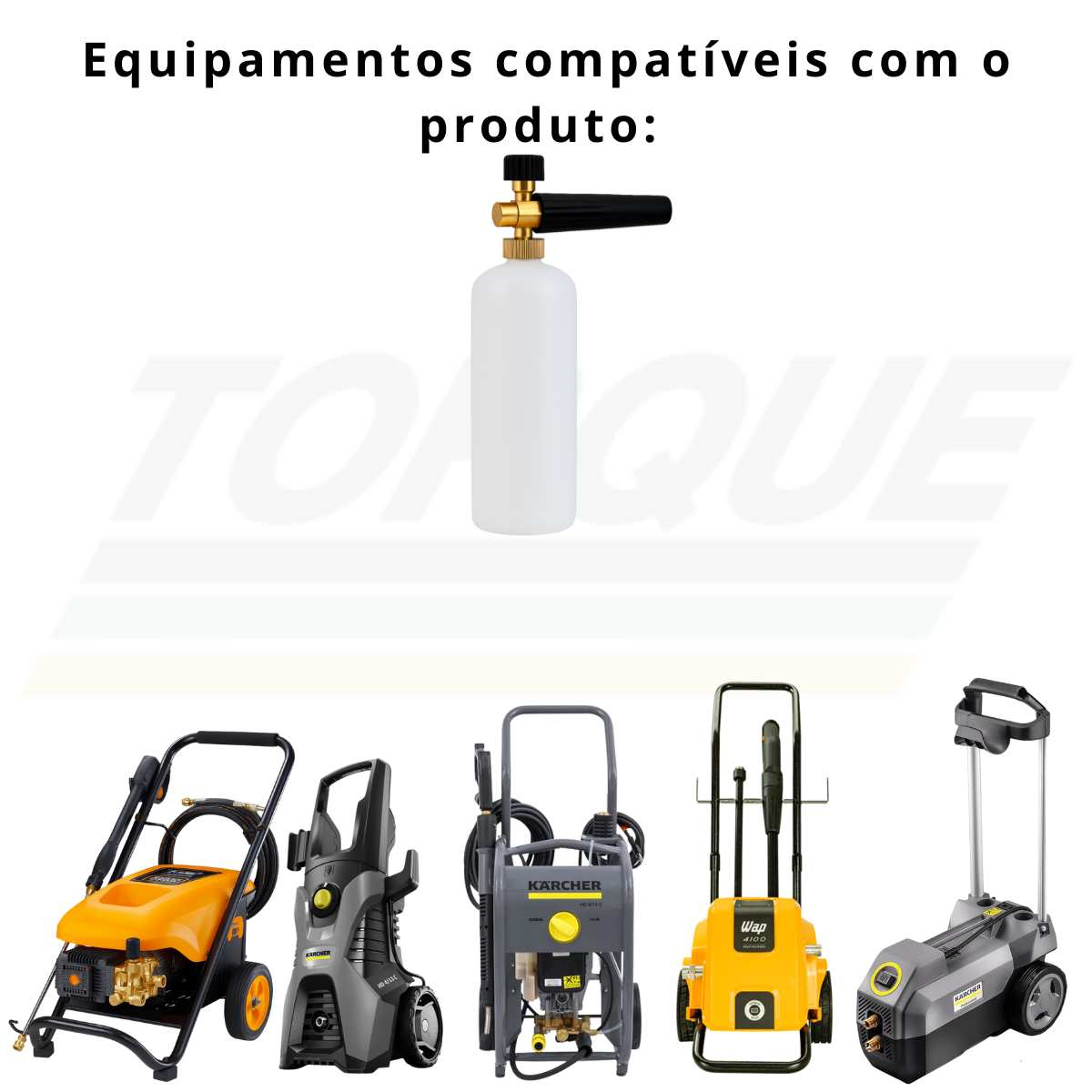 Jateador de Espuma Profissional  1L 1.4mm GrandJet - 02.07.12.002 (Original)