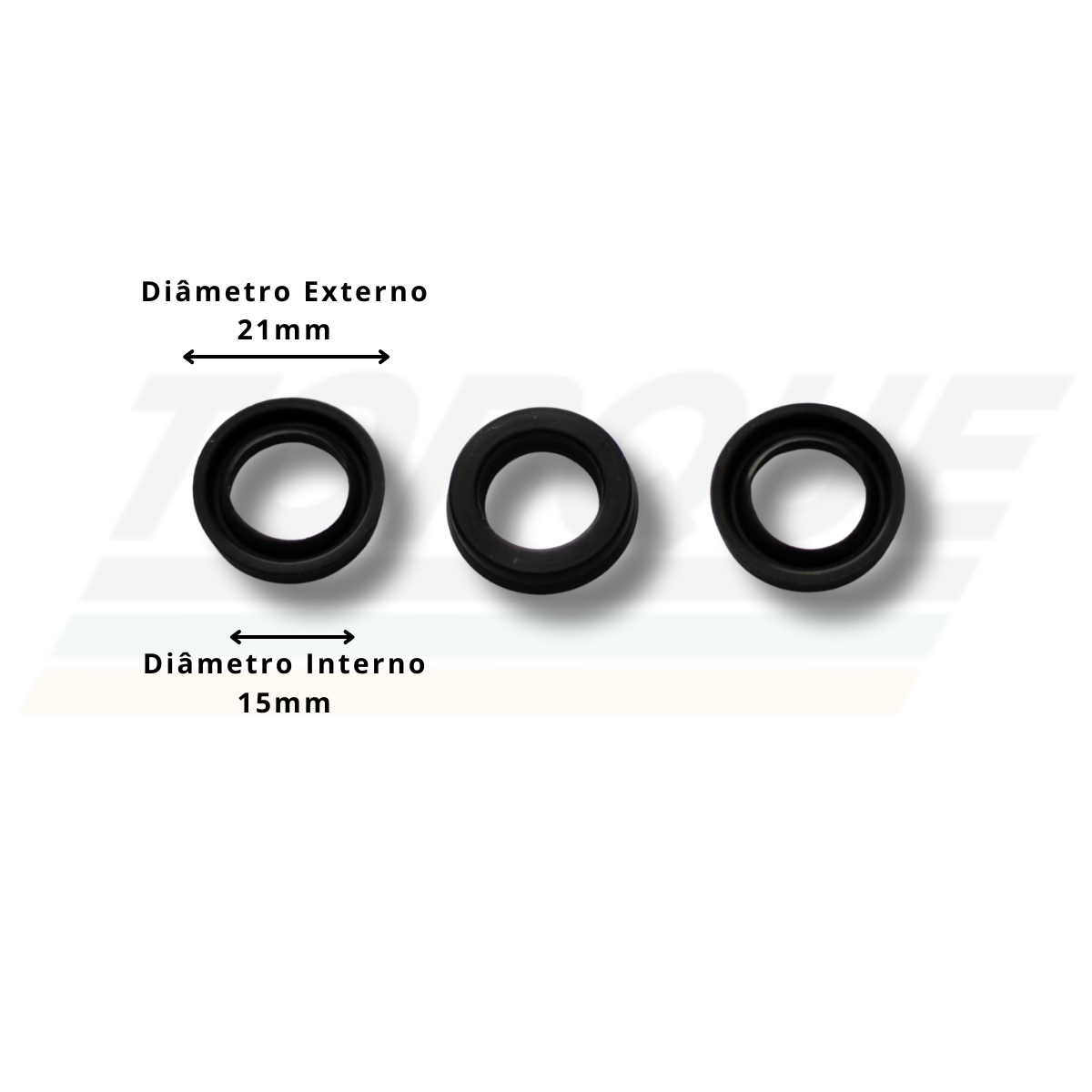 Wap - Kit N°6 vedações para Wap Podium/ Top II VH130P-38-42 - (Original)