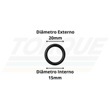 Kit Válvula 6un Comet TW Premium 500bar - 5025005000 (Original)