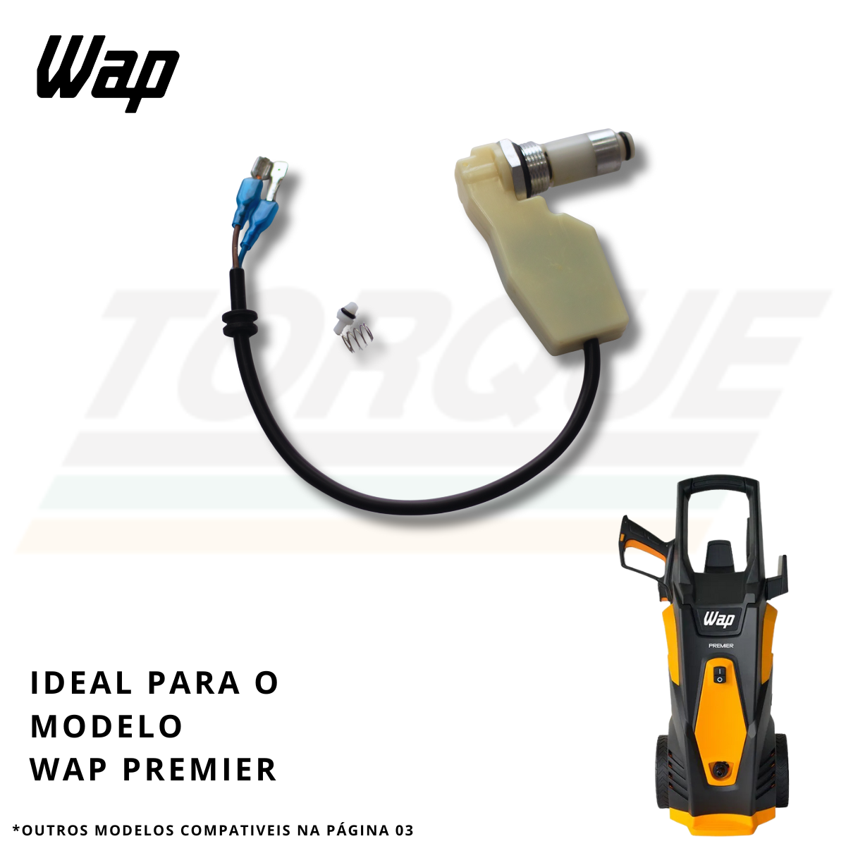 Kit Válvula By Pass + Microswitch para Wap Lider/Premier - FW004350 (Original)