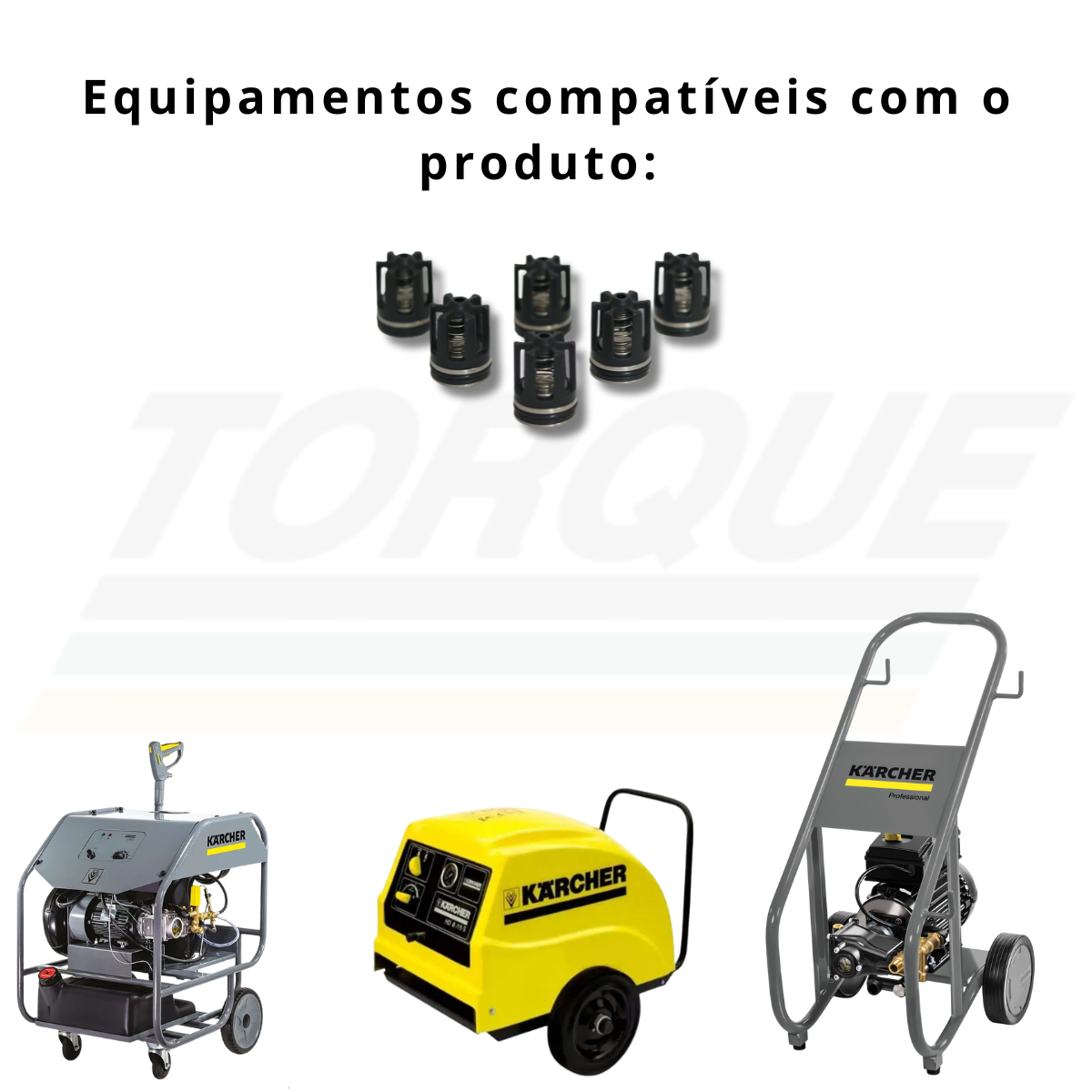 Kit Válvula S/P Karcher HD/HDS 800/1200 - 4.580-230.0 (Original)