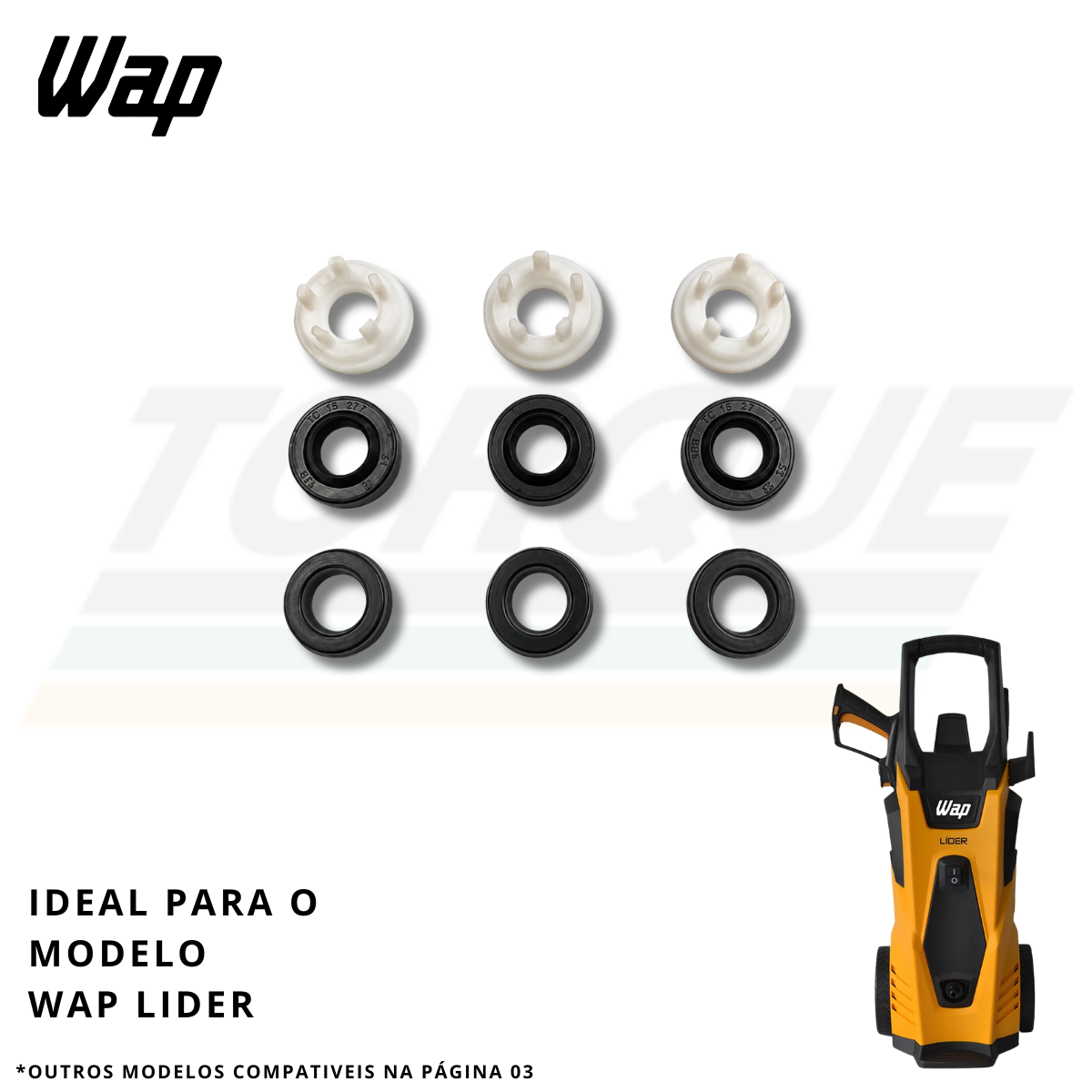Kit Vedação para Wap Líder / Premier - FW004380 (Original)