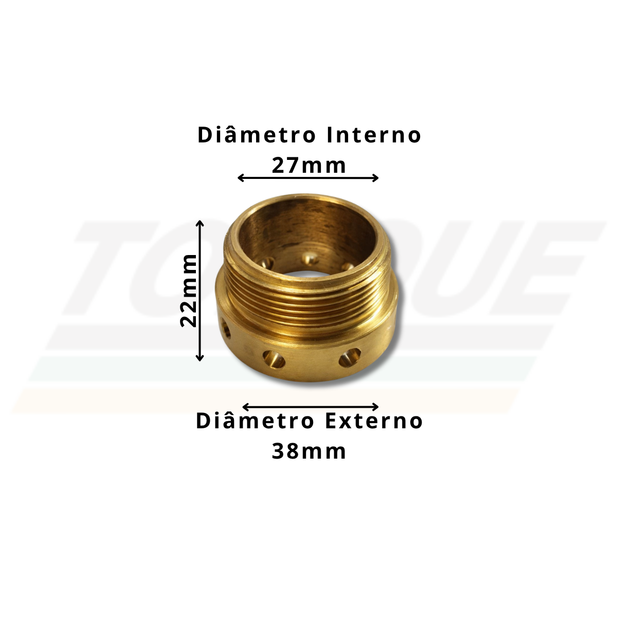 Kit Vedação 22mm e Bucha para Karcher HDS 1200 - (Original)