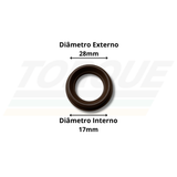 Kit gaxeta 18mm Annovi RRA modelo novo - 47110 (Original)