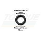 Kit gaxeta 18mm Annovi RRA modelo novo - 47110 (Original)