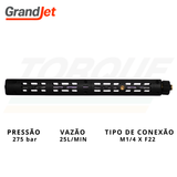 Lança com empunhadura 25l/min. | 275 bar | 400mm | M1/4 x F22 - 02.07.02.001 (Original)