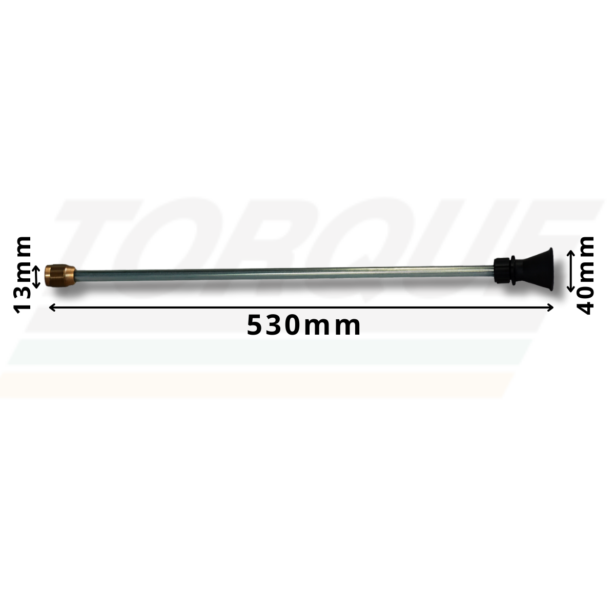 Lança reta SC+PU M22X1,5mm M X 1/4 NPT F Mecline - 432250 (Original)