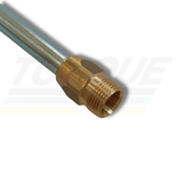 Lança reta SC+PU M22X1,5mm M X 1/4 NPT F Mecline - 432250 (Original)