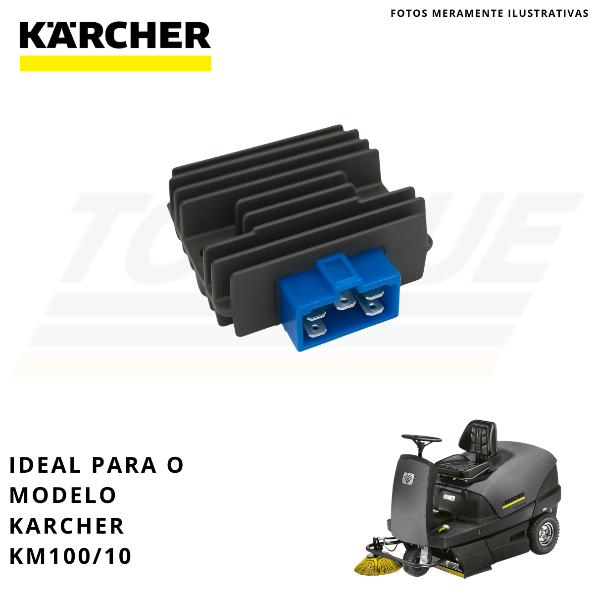 Regulador de Bateria Honda 31600 Karcher KM100/10 - 9.302-429.0 (Original)