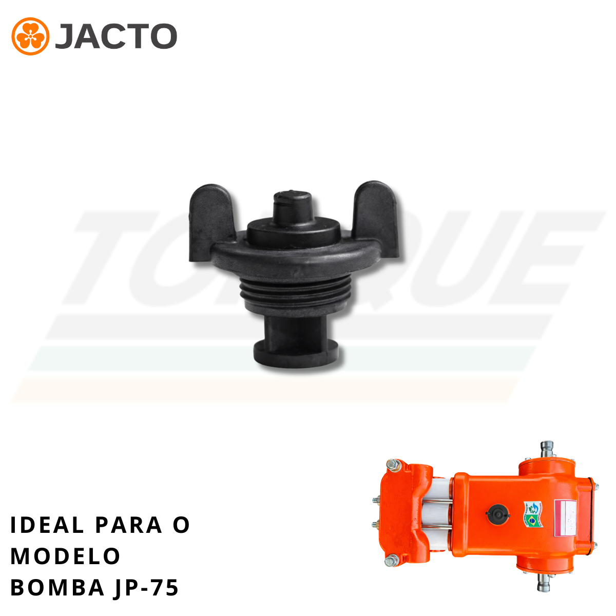 Tampa de Óleo Bujão para Bomba Jacto JP-75 - 833004 (Original)