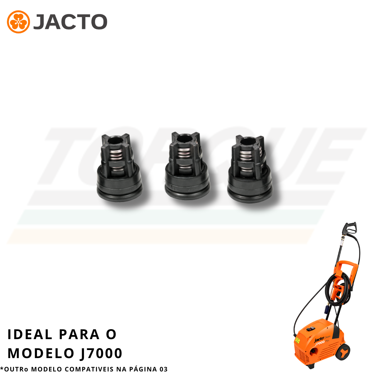 Kit Válvula de Retenção para Jacto J7000 - 658641 (Original)