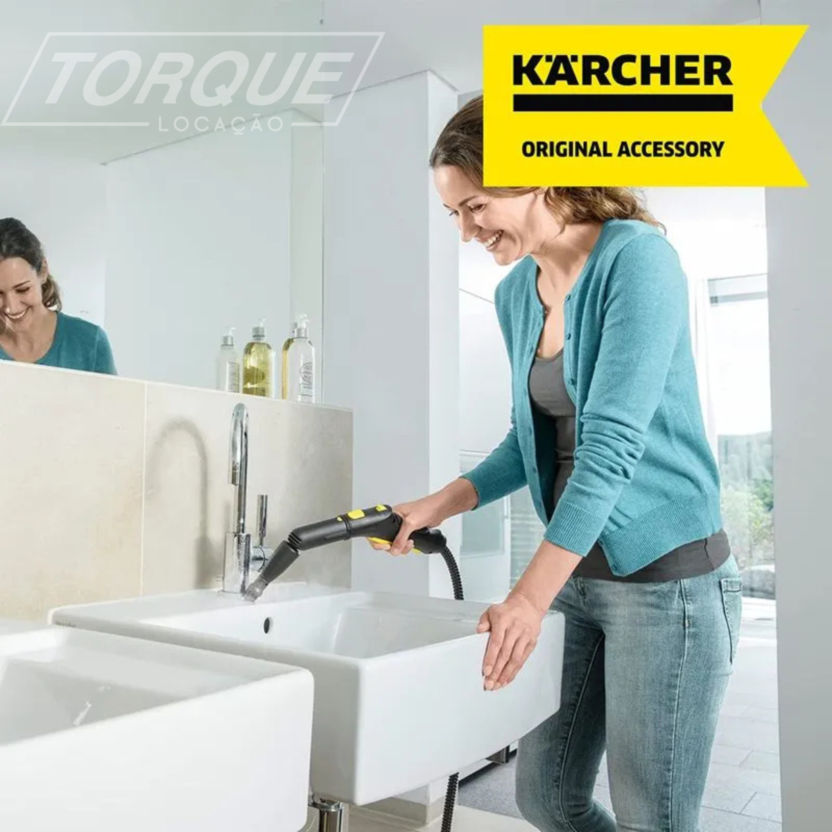 [Locação] Limpadora A Vapor Vaporeto SC 2.500 Karcher - 110V