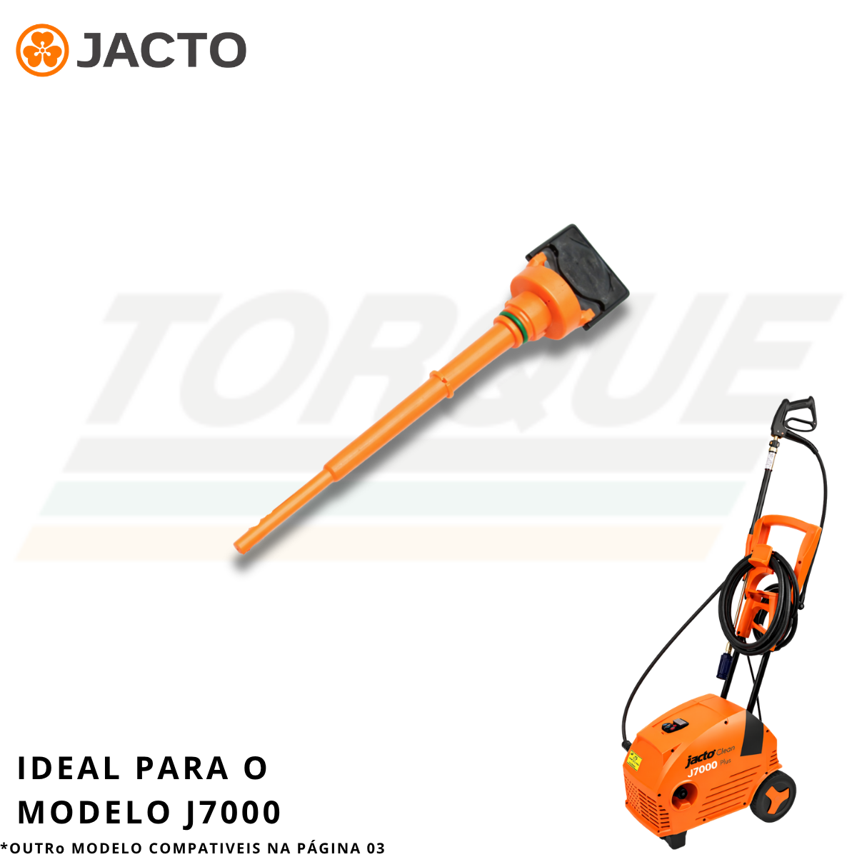 Vareta de Óleo para Jacto J7000 - 737650 (Original)