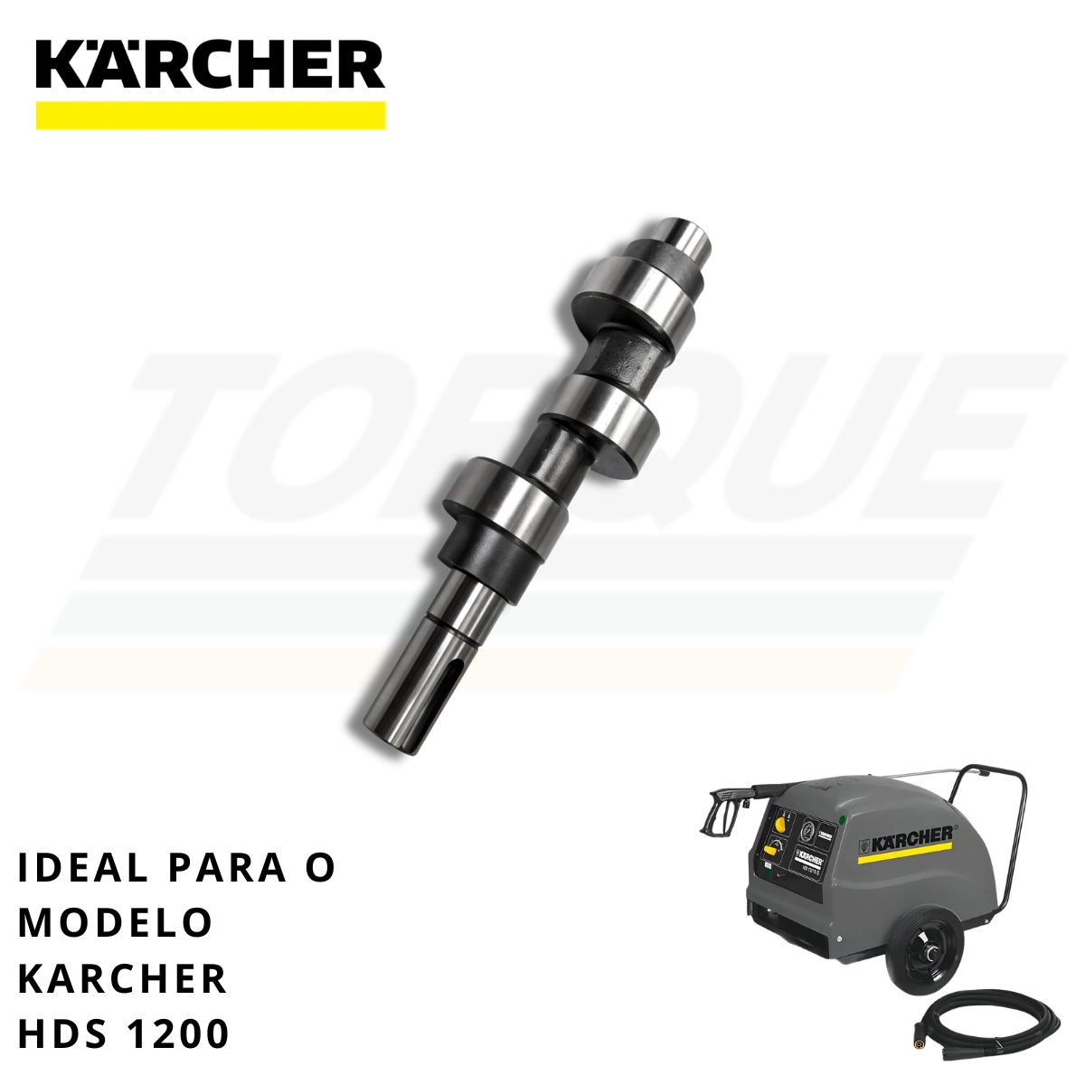 Virabrequim K3 Kacher HD/HDS 1200 - 9.367-006.0 (Original)
