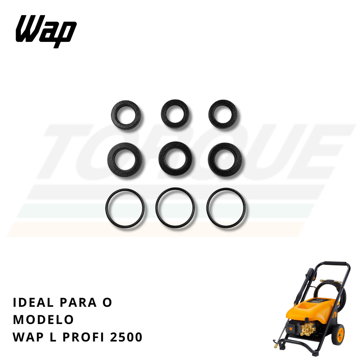 Kit Vedação C/ 3 WAP L Profi 2500 - FW005931 (Original)