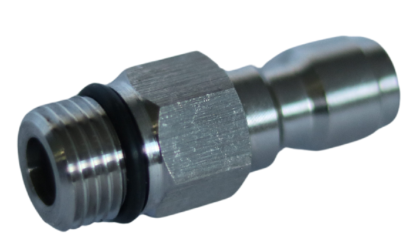 Adaptador engate rápido 1/4 macho Grandjet