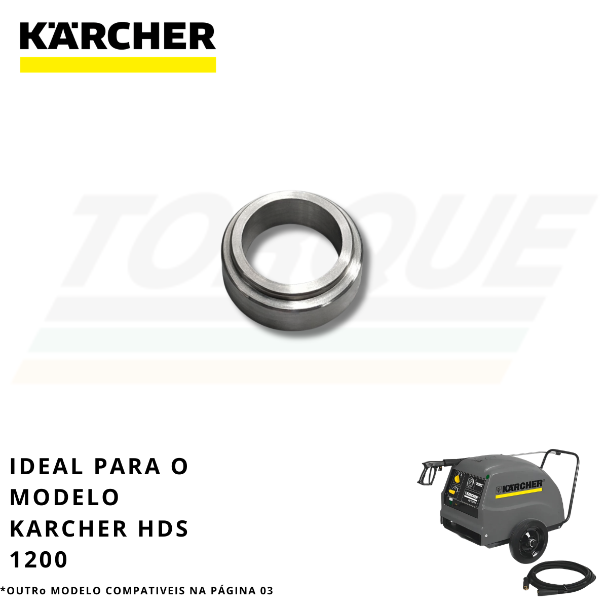 Anel da Válvula para Karcher HDS 1200 - 9.302-128.0 (Original)