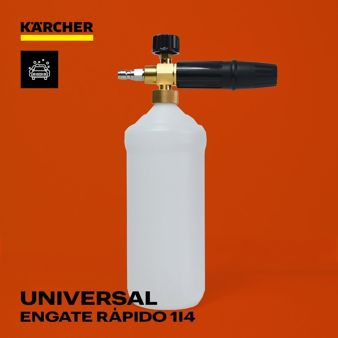 Aplicador de Snow Foam Universal Engate 1/4 Lava Rapido