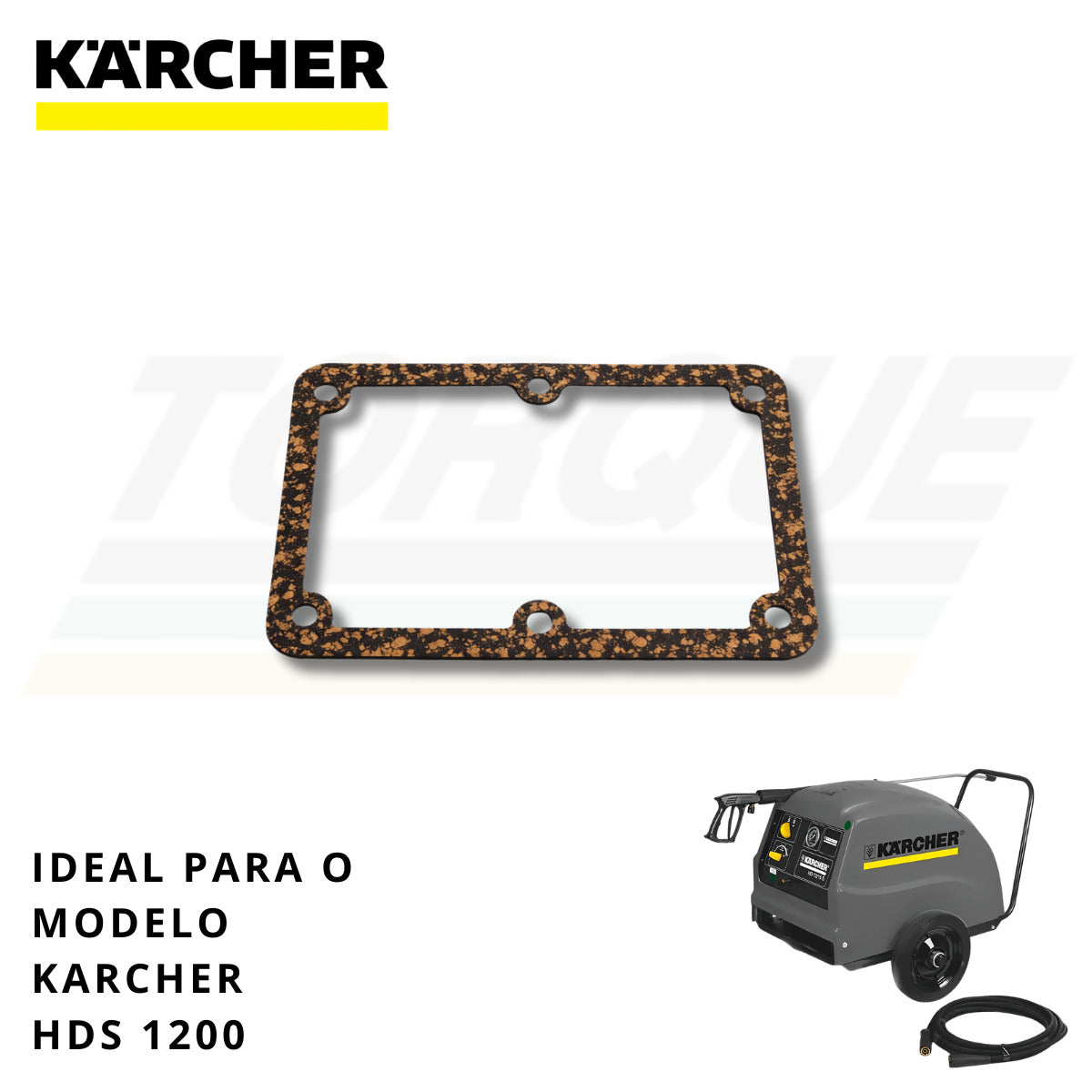 Junta do Bloco HDS 1200 Karcher - 9.364-002.0 (Original)