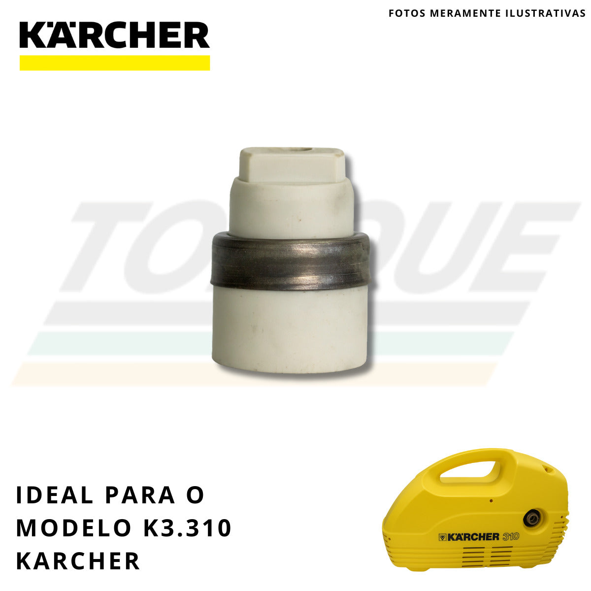 Bucha Isolamento 110V para Karcher K-310|K-320 - 9.302-009.0 (Original)