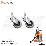 Kit Roda Pivotante WS 95 02un para Jacto AJ4935 - 74699 (Original)