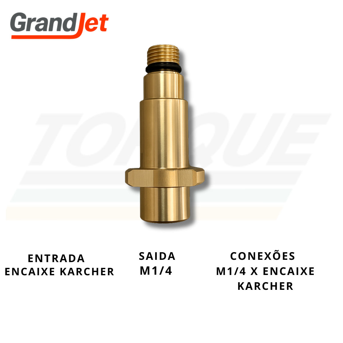 Adaptador de Encaixe Largo (Karcher) GrandJet - 02.07.09.003 (Original)