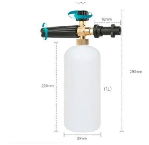 Kit Aplicador Snow Foam para K1 k2 k3 + Garrafa Extra 1L